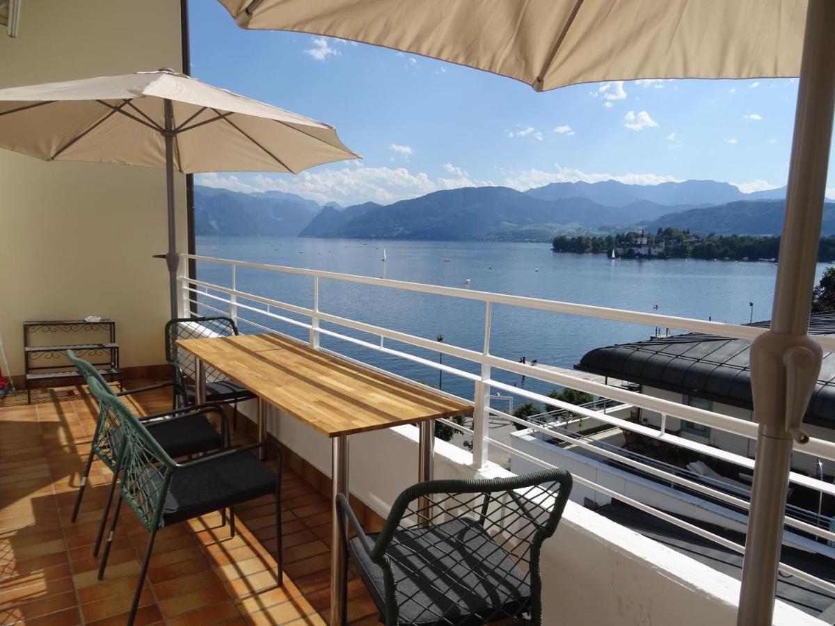 Fantastic Lake And Mountain View, First Row Lakeside Gmunden Extérieur photo